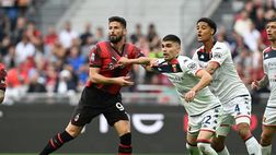 Milan contestato a San Siro, contro il Genoa finisce 3-3