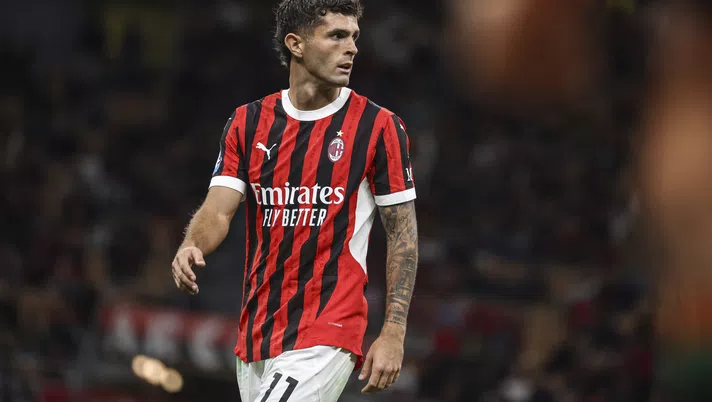 Christian Pulisic AC Milan Milan-Venezia 4-0 Serie A 2024-2025