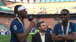 Bisseck a Bonny: “Com’è questo scudetto?”. L’attaccante: “Dobbiamo godere. Giocato con…”