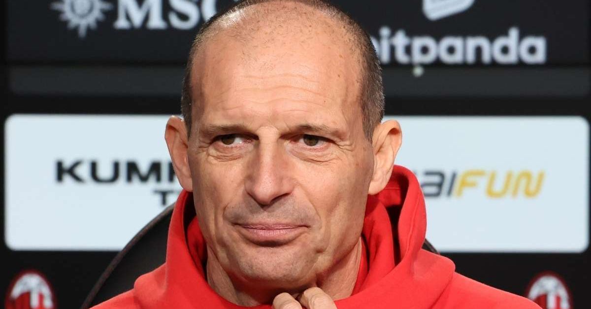 Milan, Allegri: “Visita di Cardinale ha fatto piacere a tutti. La Roma rispecchia il suo allenatore”