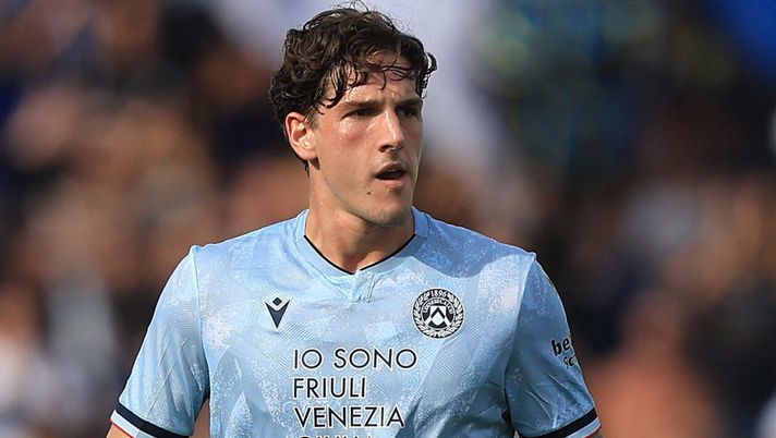 PISA, ITALY - SEPTEMBER 14: Nicolo' Zaniolo of Udinese Calcio looks on during the Serie A match between Pisa SC and Udinese Calcio at Arena Garibaldi on September 14, 2025 in Pisa, Italy. (Photo by Gabriele Maltinti/Getty Images) Zaniolo