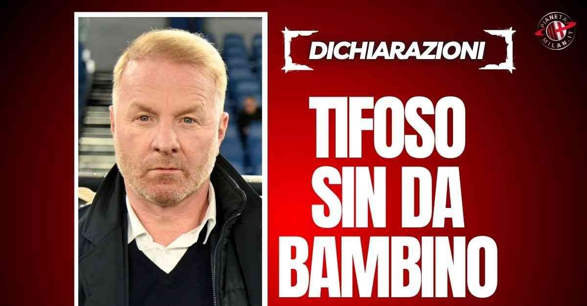 tare tifoso del milan da quando avevo 6 anni poi l aneddoto su maldini