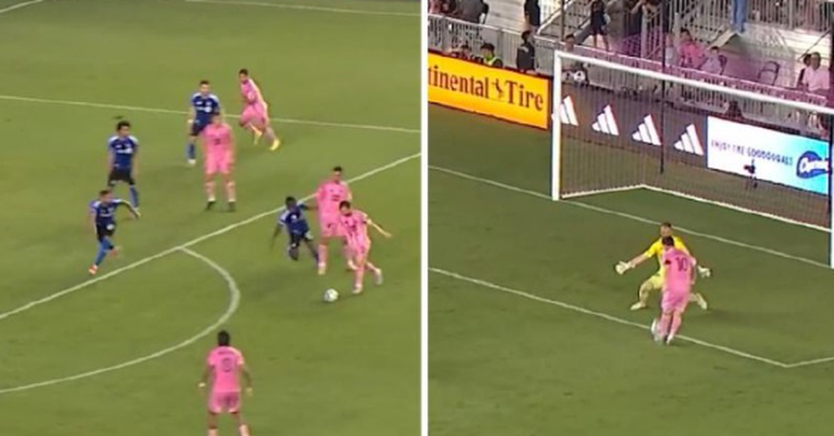che messi doppietta come ai tempi del barcellona video