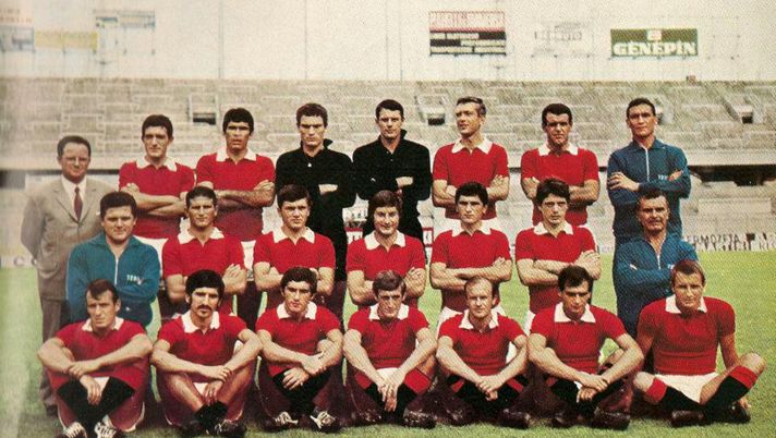 Il Torino vincitore della Coppa Italia nel 1967-1968