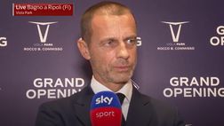Ceferin: “Nuova Champions più interessante, tutti contenti. Superlega? Non esiste”