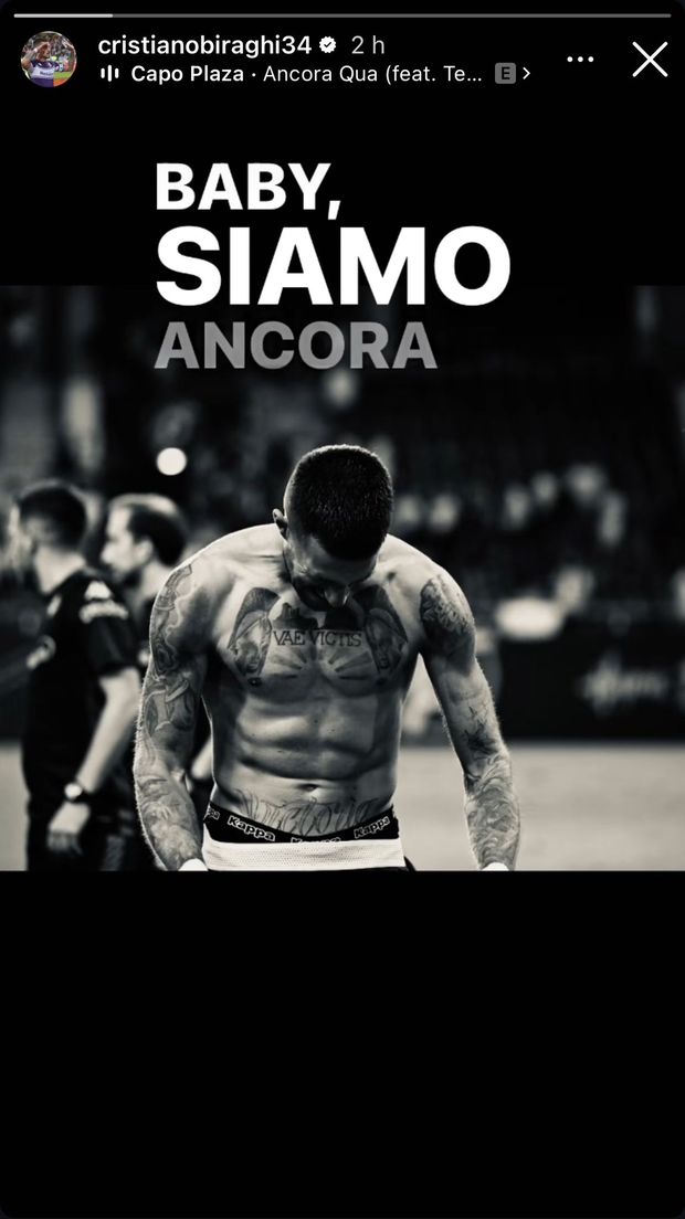 Biraghi festeggia così la qualificazione: “Baby, siamo ancora qua”- immagine 2