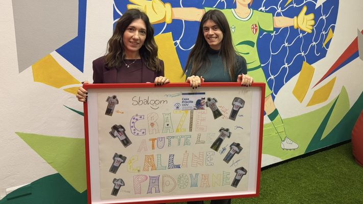 Giovanni Banzato incontra i club. Le Galline Padovane mostrano il cartellone di Casa Priscilla - immagine 1