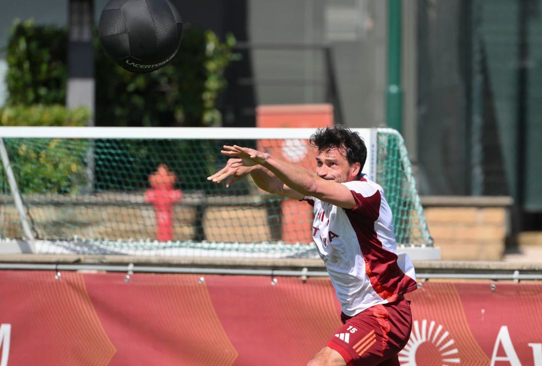 Trigoria, l’allenamento a tre giorni dal Lecce – FOTO GALLERY - immagine 31