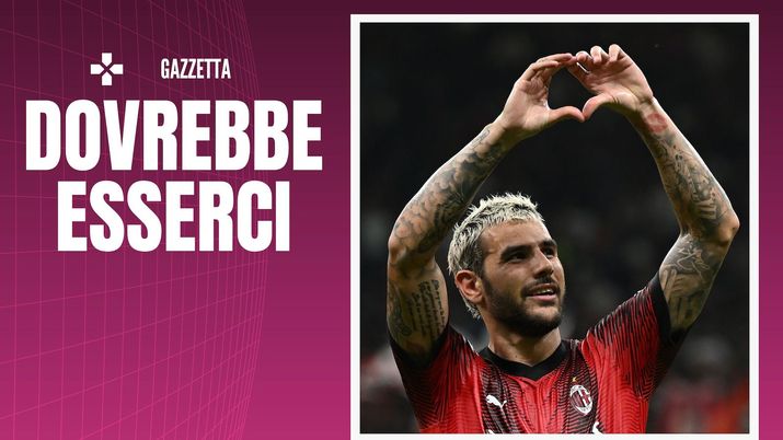 Theo Hernández (difensore AC Milan) dovrebbe esserci per il derby contro l'Inter | Milan News (Getty Images) Theo Hernández AC Milan