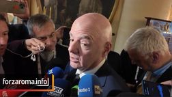 VIDEO – Infantino: “Mi hanno confermato che nel 2028 lo stadio della Roma sarà pronto”