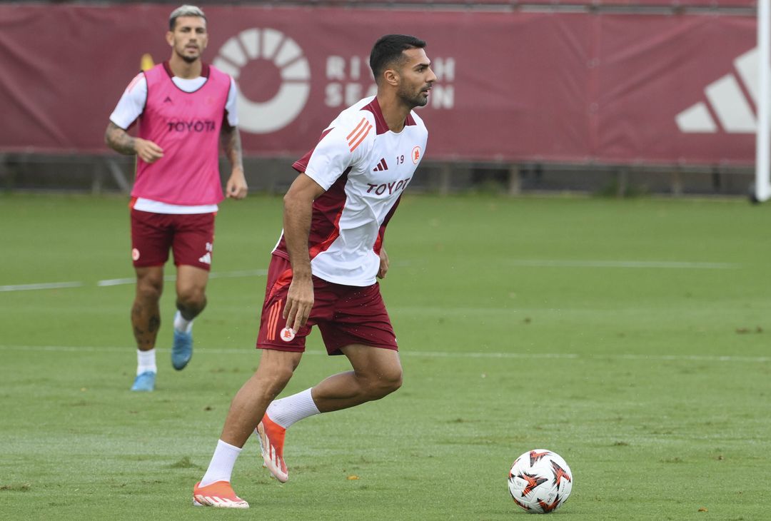 Roma, l’allenamento a Trigoria a due giorni dall’Athletic Bilbao – FOTO GALLERY - immagine 22