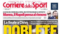 Prime pagine giornali sportivi oggi: il Napoli sui media