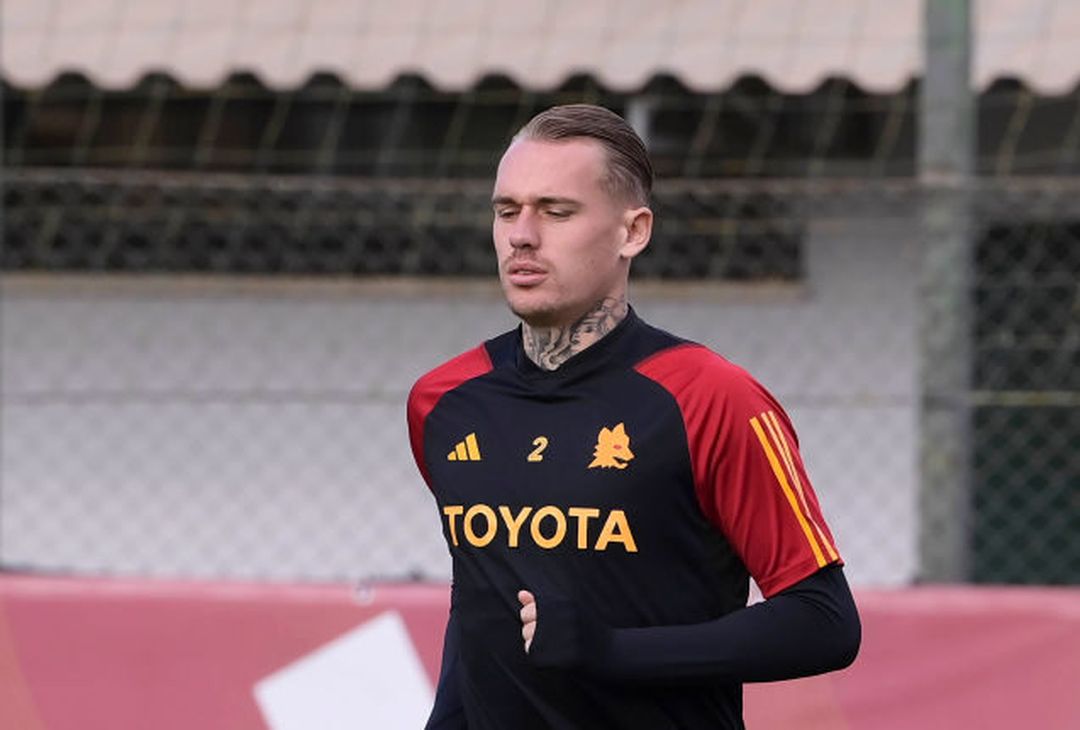 Roma, seduta con vista sul Lecce: in gruppo Dybala e Renato Sanches – FOTO GALLERY - immagine 50