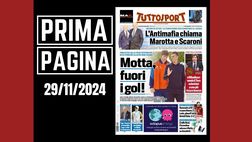 Prima pagina Tuttosport: “L’Antimafia chiama Marotta e Scaroni”