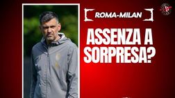 Roma-Milan, per Conceicao una possibile assenza a sorpresa