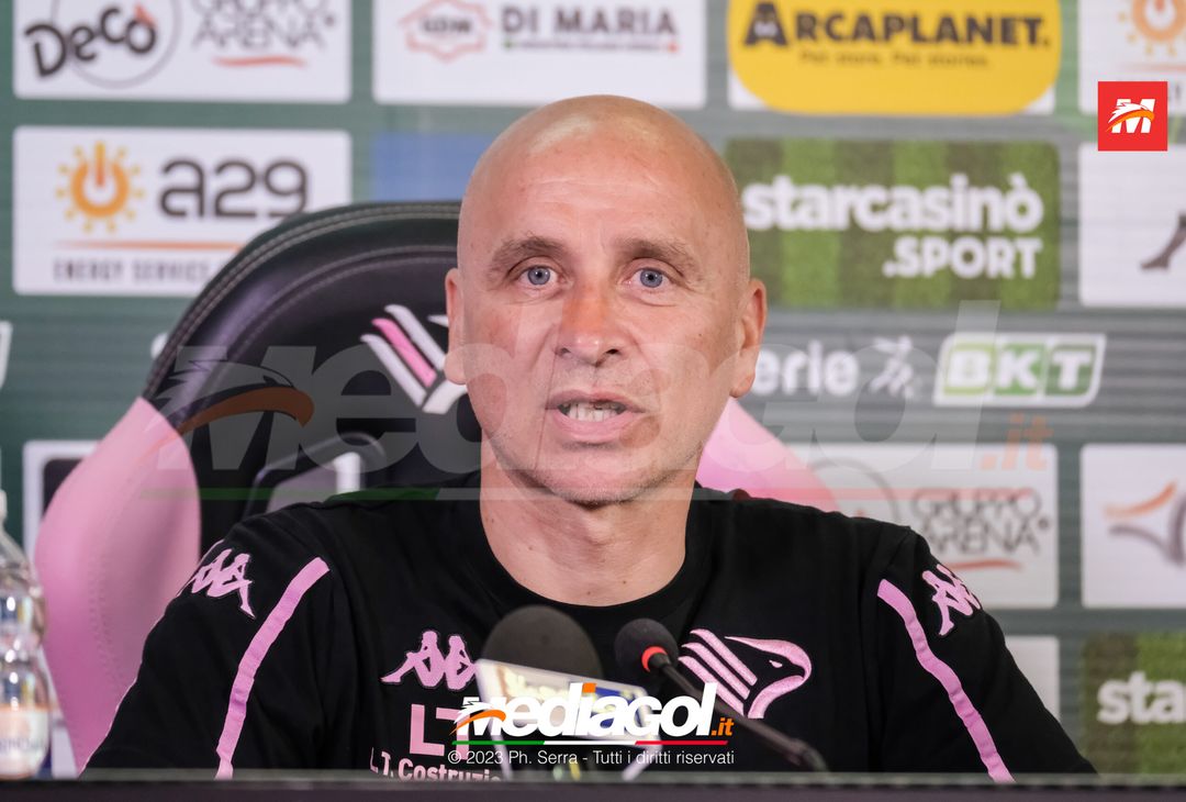 FOTO PALERMO, verso la Spal: Mister Eugenio Corini in conferenza stampa (GALLERY) - immagine 3
