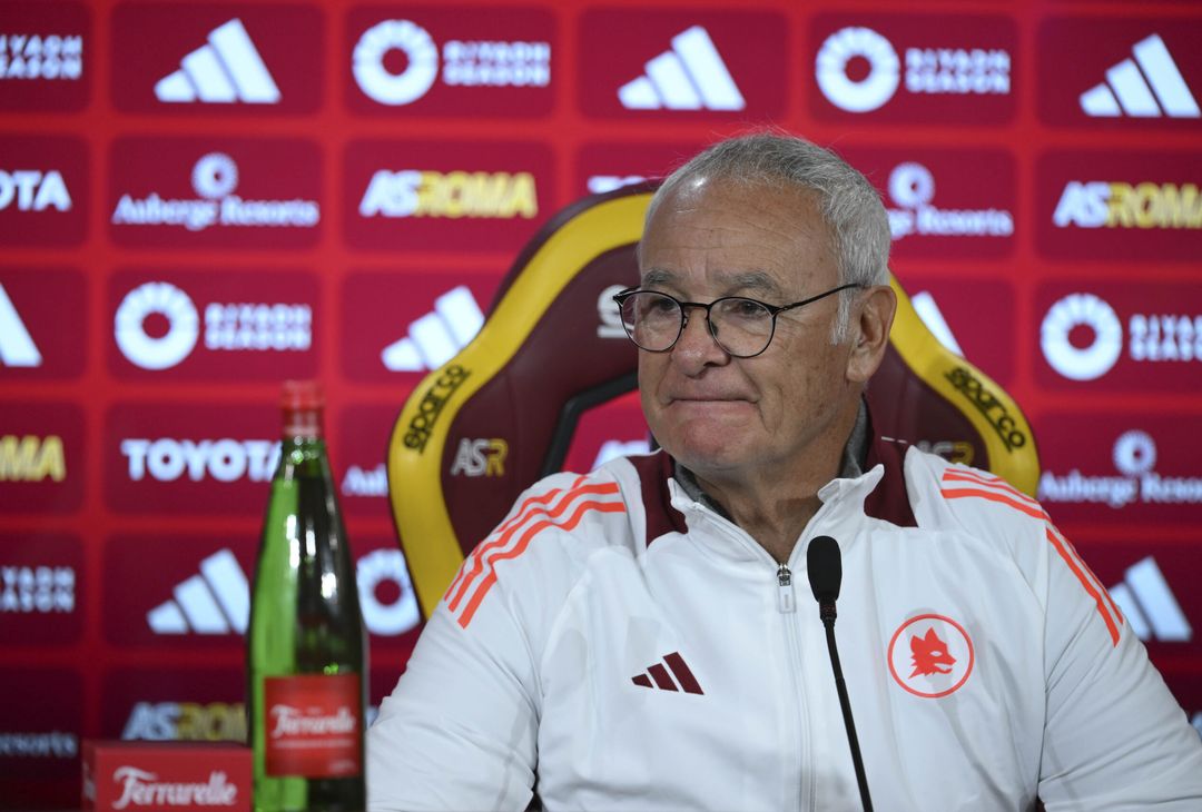 Roma-Lecce, la conferenza stampa di Ranieri – FOTOGALLERY - immagine 5