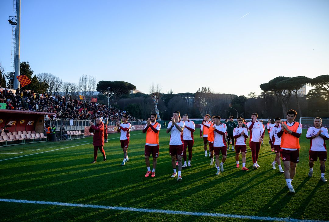 Roma, il primo allenamento del 2025 al Tre Fontane – FOTO GALLERY - immagine 5