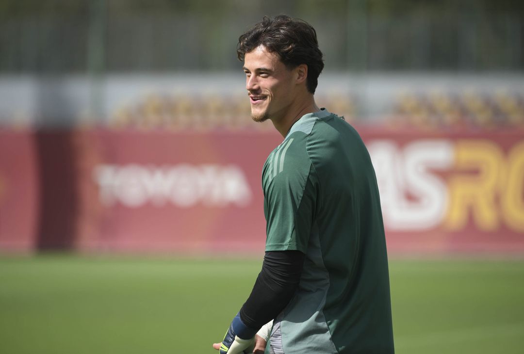 Roma, l’allenamento a Trigoria a due giorni dall’Athletic Bilbao – FOTO GALLERY - immagine 9