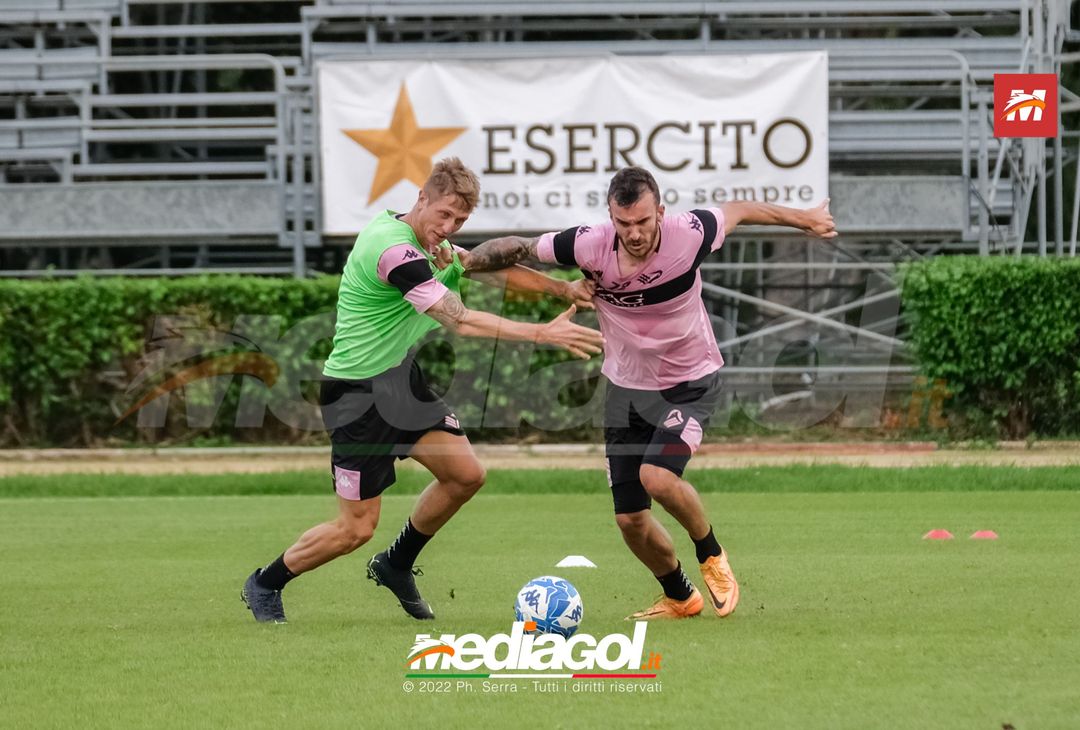 FOTO PALERMO, la squadra di mister Corini si allena a Boccadifalco (Gallery) - immagine 76