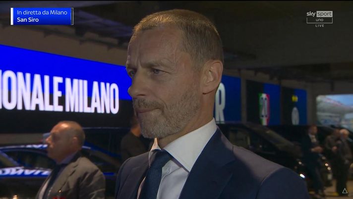 Ceferin: “Inter-Barcellona totalmente imprevedibile. San Siro magnifico ma vecchio” - immagine 1