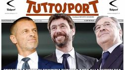 LA PRIMA PAGINA di TUTTOSPORT: “Liberi tutti, la Corte di Giustizia apre alla Superlega”