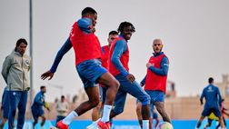 VIDEO / Supercoppa, per l’Inter il primo allenamento a Riyad: le immagini