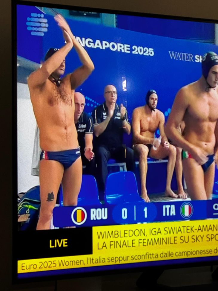 Settebello, vittoria all’esordio del mondiale: Presciutti mostra il lupetto – FOTO- immagine 2