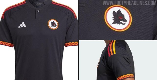 Roma, la terza maglia 2023/24: nomi e numeri sul retro saranno trasparenti- immagine 2
