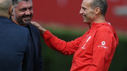 Rino Gattuso a Milanello: tutte le foto