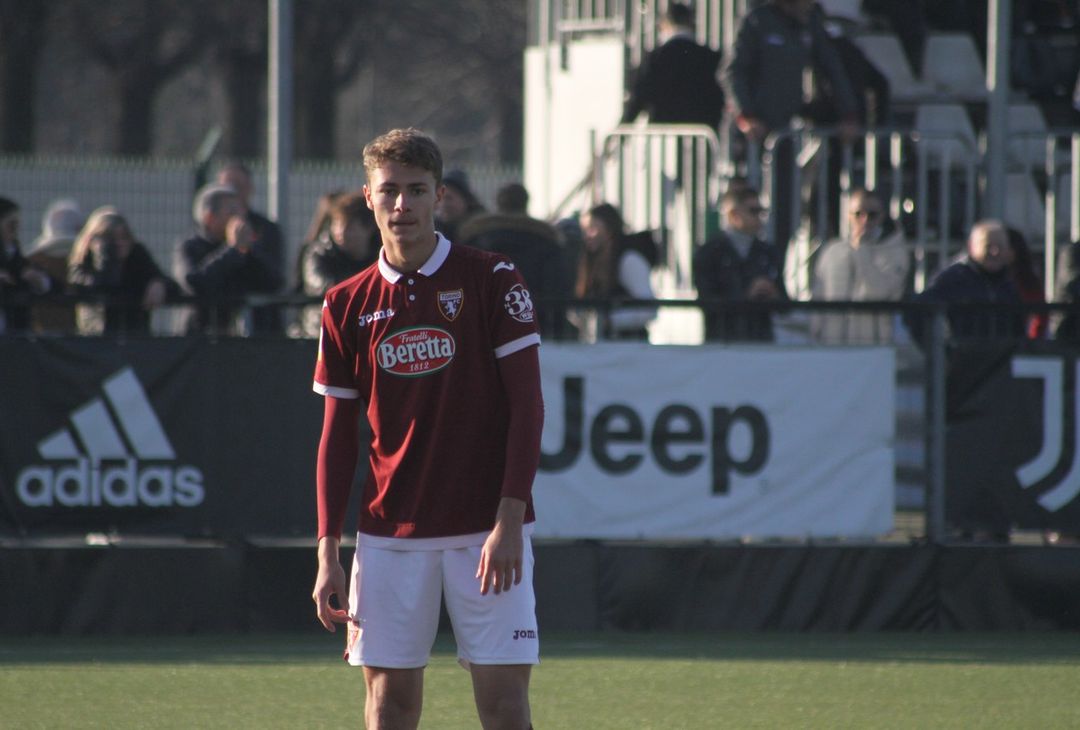 Marco Garetto Torino Primavera nel derby con la Juventus