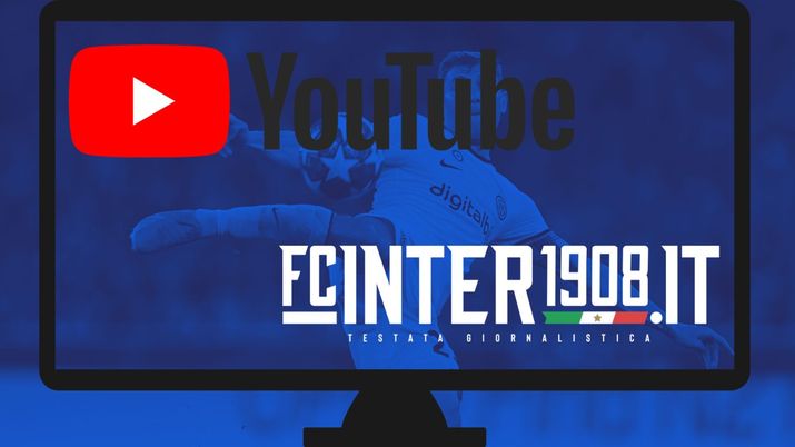 Youtube, attivo il canale di Fcinter1908: tutti i video raccolti per voi, iscrivetevi - immagine 1