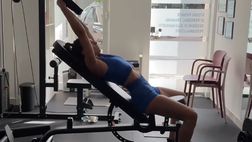 VIDEO / Carolina Marcialis, allenamento mattutino: eccola in palestra