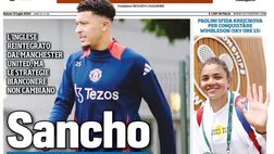 PRIMA PAGINA TUTTOSPORT OGGI: “Sancho avanti Juve”