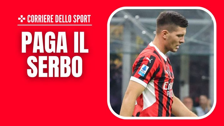 Luka Jovic (attaccante AC Milan) escluso dalla lista per la Champions League 2024-2025 | Milan News (Getty Images) AC Milan lista Champions League 2024-2025 Jovic