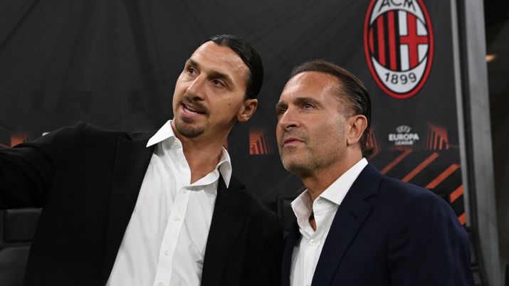 Zlatan Ibrahimovic e Gerry Cardinale