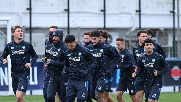 Napoli allenamento