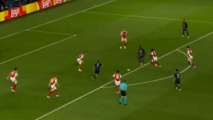 Hakimi vs Arsenal