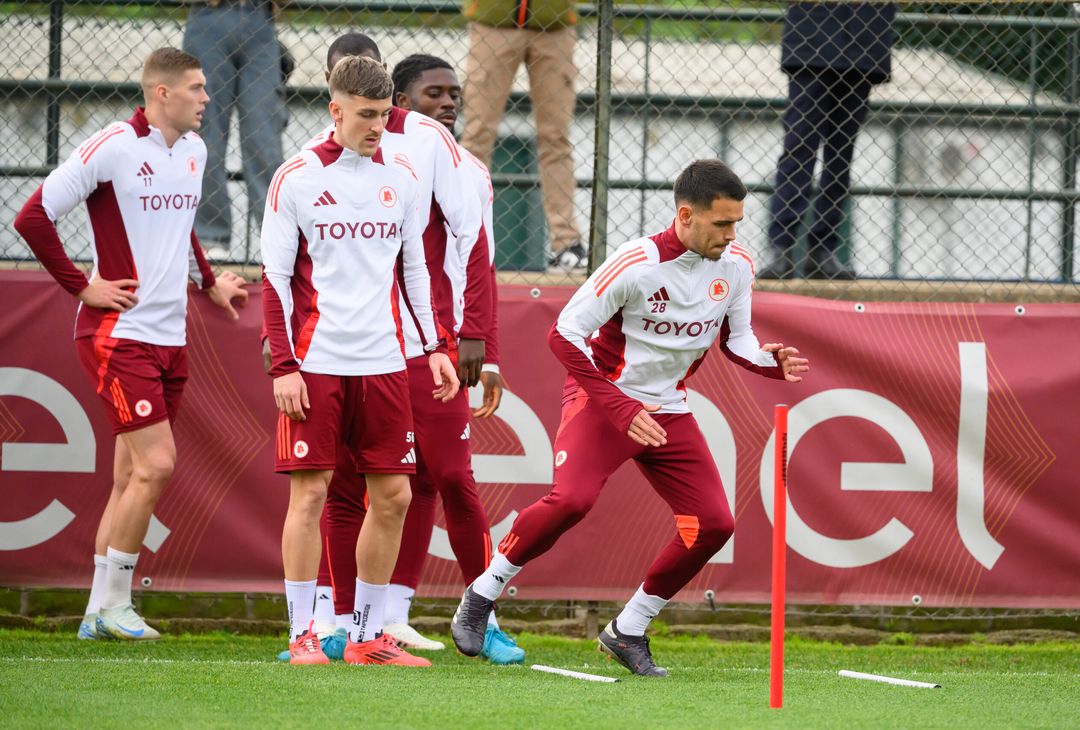 Trigoria, la rifinitura in vista del Tottenham – FOTO GALLERY - immagine 7