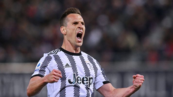 Esultanza Arkadiusz Milik, Bologna-Juventus 1-1