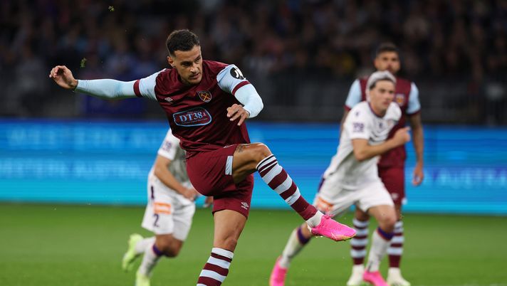 Getty Images West Ham, Scamacca in campo 20 minuti nell’amichevole contro il Rennes - immagine 1