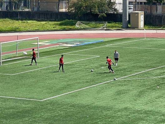 Portieri del Napoli in campo per il riscaldamento FINALE Primavera 2, Napoli-Palermo 1-1: a De Chiara risponde Vaccaro, parità al Piccolo - immagine 10