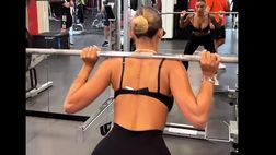 VIDEO / L’allenamento in palestra di Chiara Frattesi