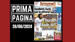 Prima pagina Tuttosport: “Khéphren Thuram: ‘Juve, sì!'”