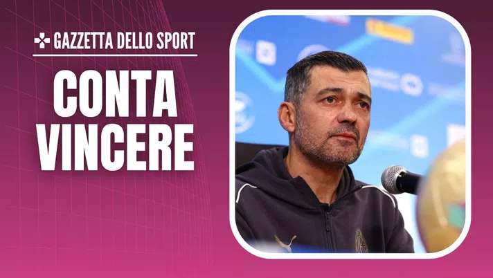 Supercoppa Italiana derby Inter-Milan Conceicao conferenza stampa