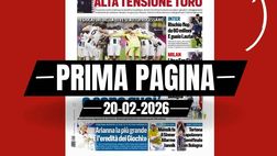 Prima pagina Tuttosport: “Milan-Como, lite a San Siro: Allegri paga, Fàbregas no”