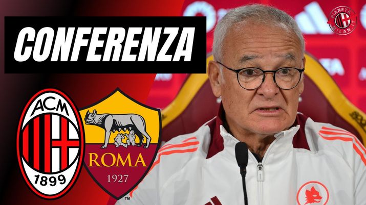 Conferenza Stampa post Claudio Ranieri Milan-Roma Serie A 2024-2025