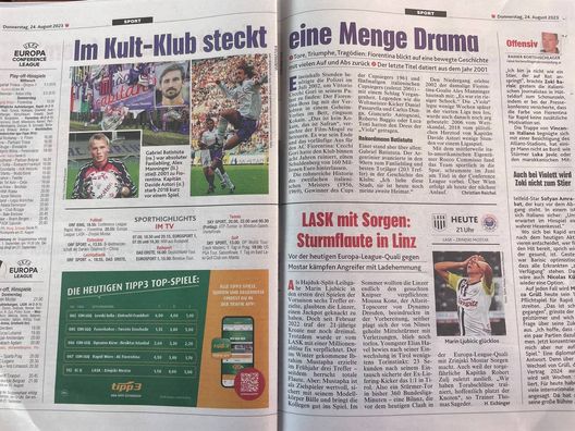 FOTO VN – Il Rapid si carica: “Onda verde per battere la Fiorentina”- immagine 5