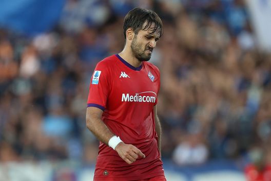 EMPOLI, ITALY - SEPTEMBER 29: Luca Ranieri of ACF Fiorentina reacts during the Serie A match between Empoli and Fiorentina at Stadio Carlo Castellani on September 29, 2024 in Empoli, Italy. (Photo by Gabriele Maltinti/Getty Images) Malusci: “Per Palladino solo applausi. Ieri un Ranieri un po’ timido”- immagine 2