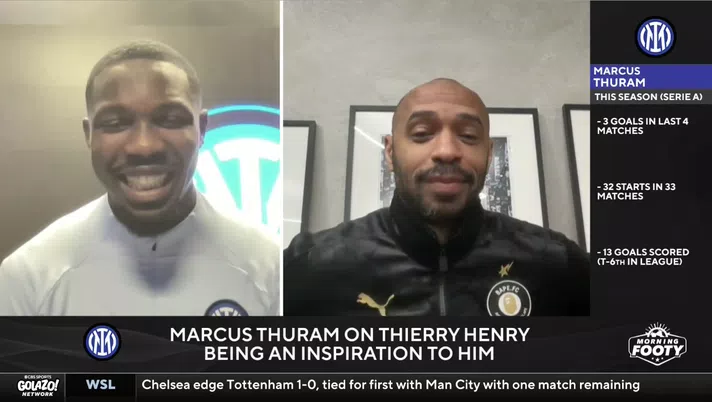 VIDEO / Thuram e i consigli dello ‘zio Thierry Henry’: il simpatico siparietto - immagine 1